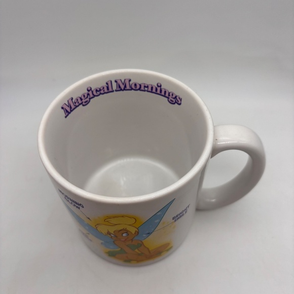 Disney Store Tinkerbell Magical Mornings Character Large Ceramic Coffee Mug - Picture 3 of 15